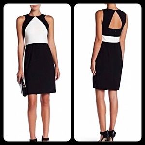 ✨HP✨Betsey Johnson Black & White Cocktail Dress💕